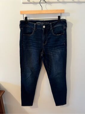 American Eagle Outfitters Dark Indigo Skinny Jeans